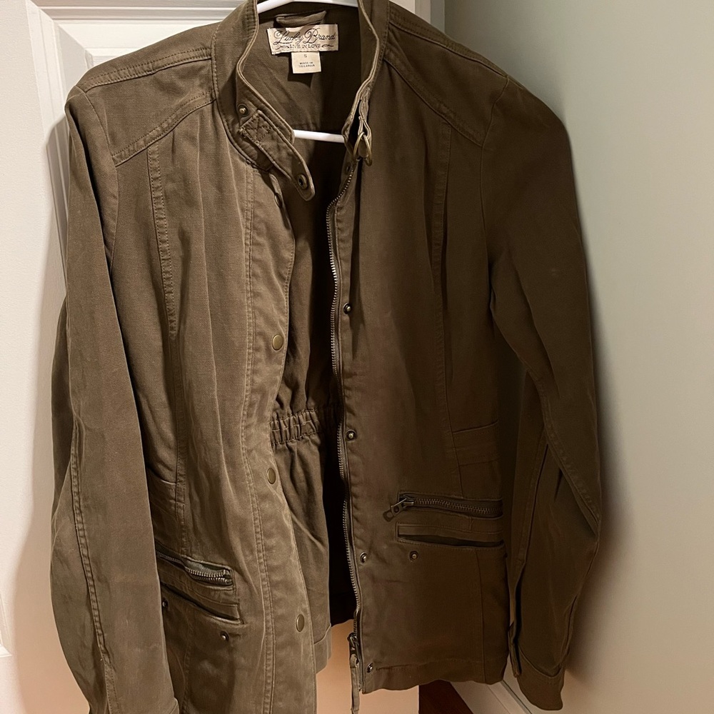 Lucky Brand Army Green Jacket